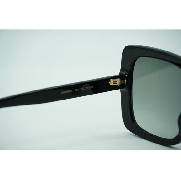 Gucci Gucci GG0418S 001 Sunglasses Black Square Frame, Grey Size ONE SIZE - 8 Thumbnail