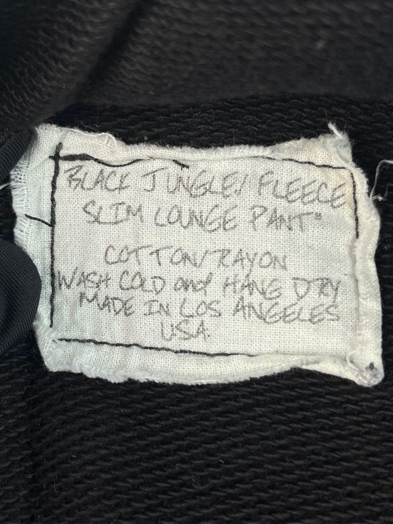 Greg Lauren Greg Lauren Black drawstring shell pants Size US 42 / EU 58 - 5 Thumbnail