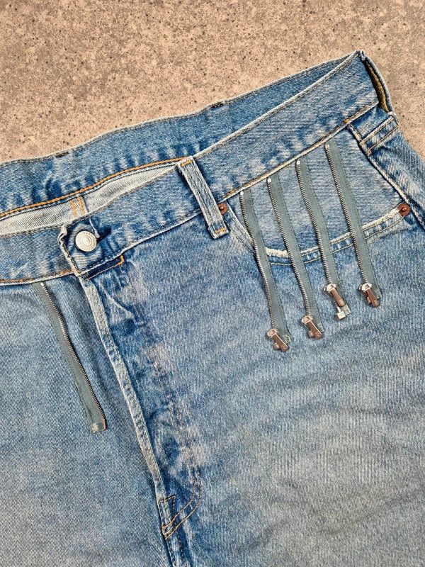 Bless Levi's Bless Men's Blue Readymade Straight Jeans Size W32 Size US 32 / EU 48 - 3 Thumbnail