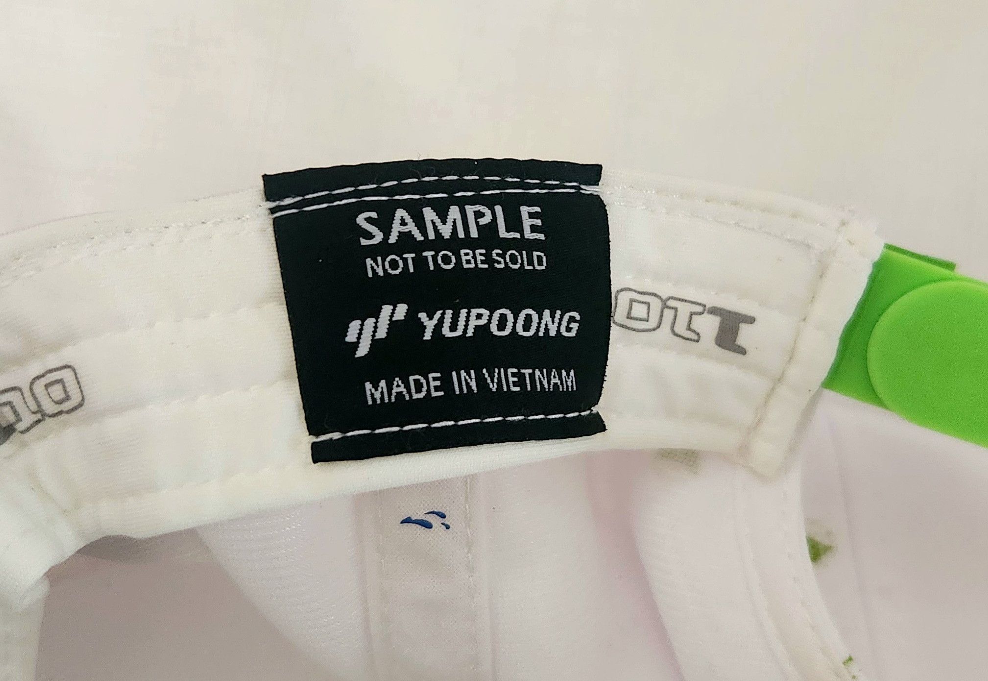 Puma Puma Sample Yupoong AOP Golf Hat Cap white lime Green snap Size ONE SIZE - 7 Thumbnail