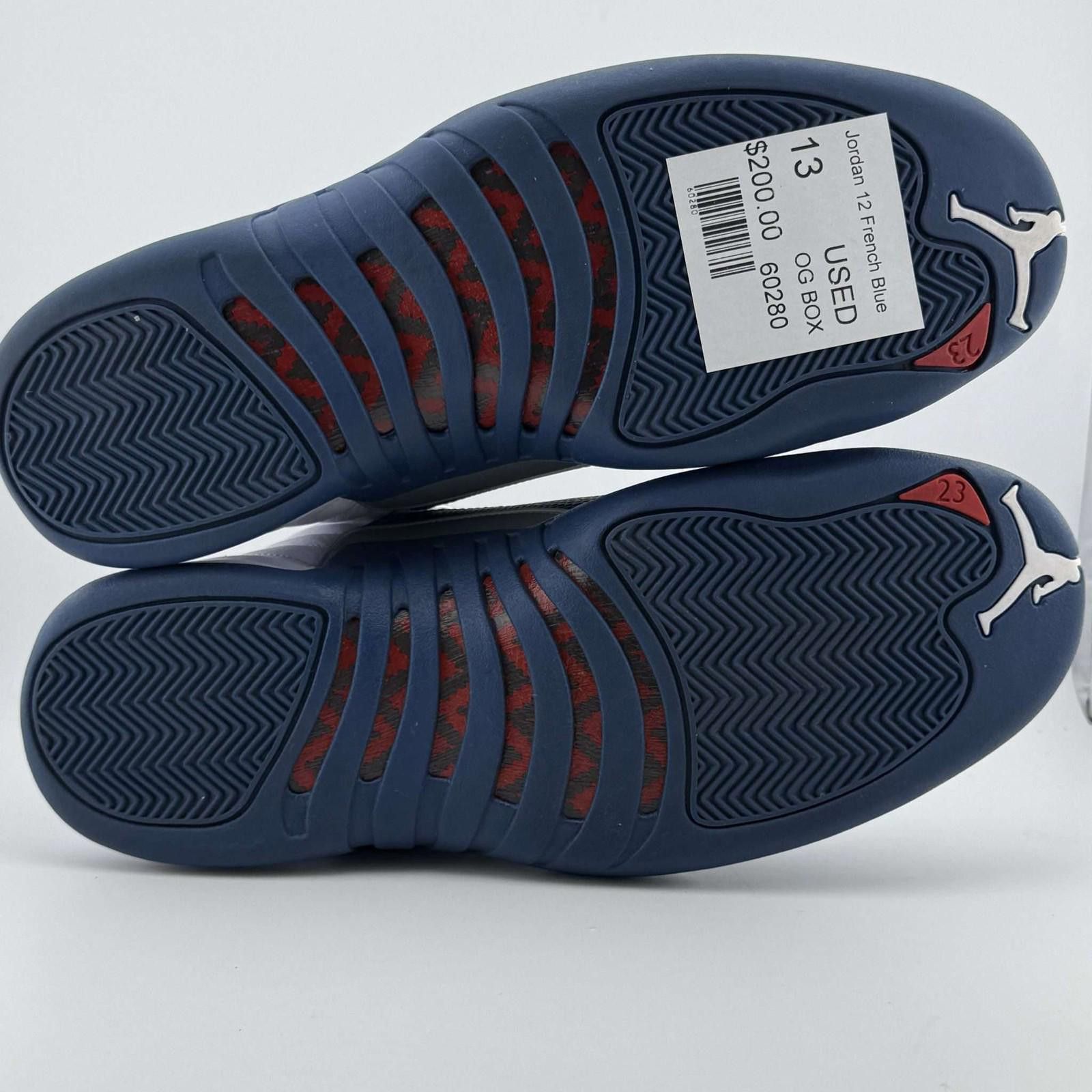 Jordan Brand Jordan 12 French Blue 13 Used OG Box Size US 13 / EU 46 - 6 Thumbnail
