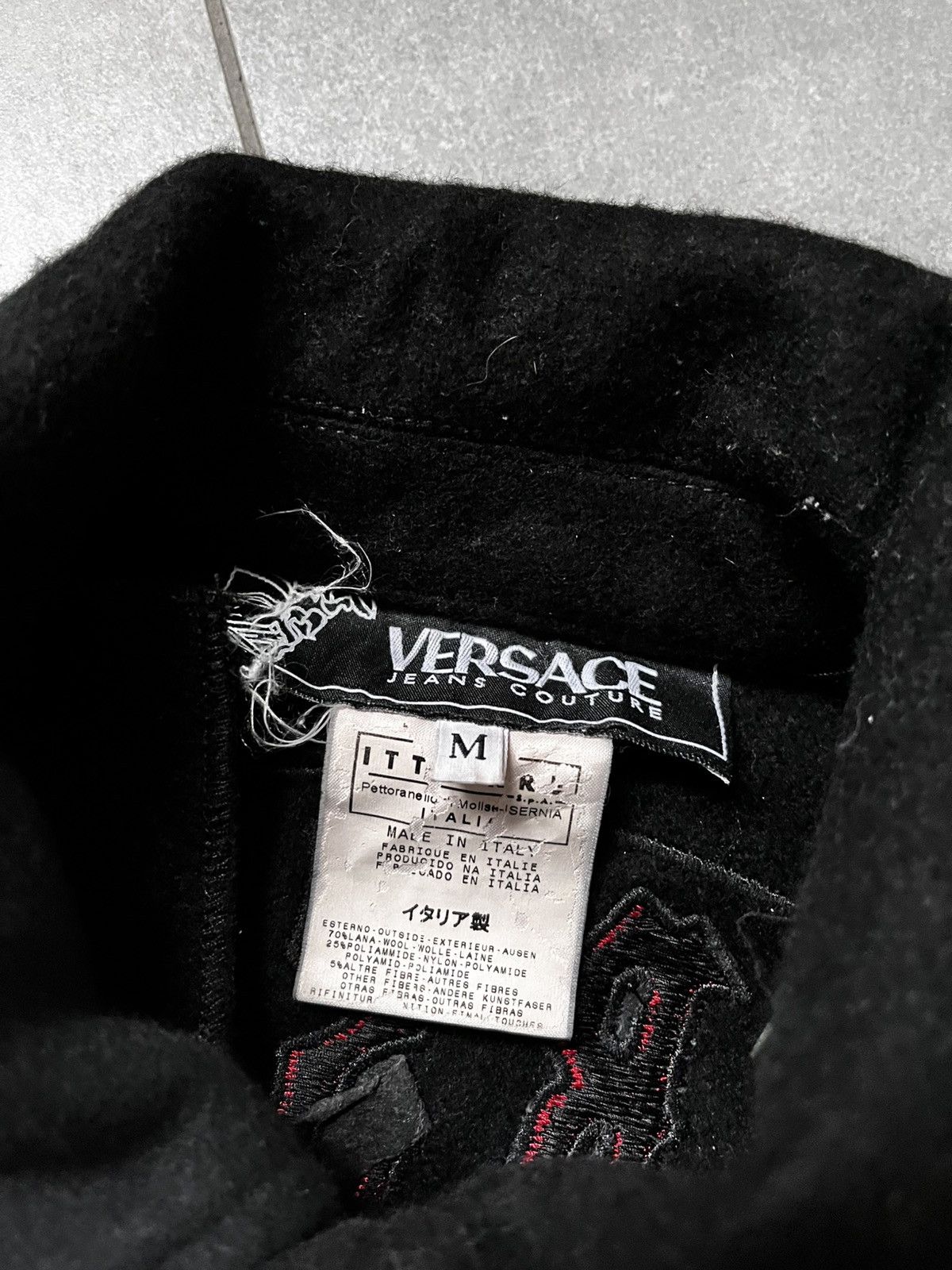 Versace Versace college jacket wool bomber M Size M / US 6-8 / IT 42-44 - 5 Thumbnail