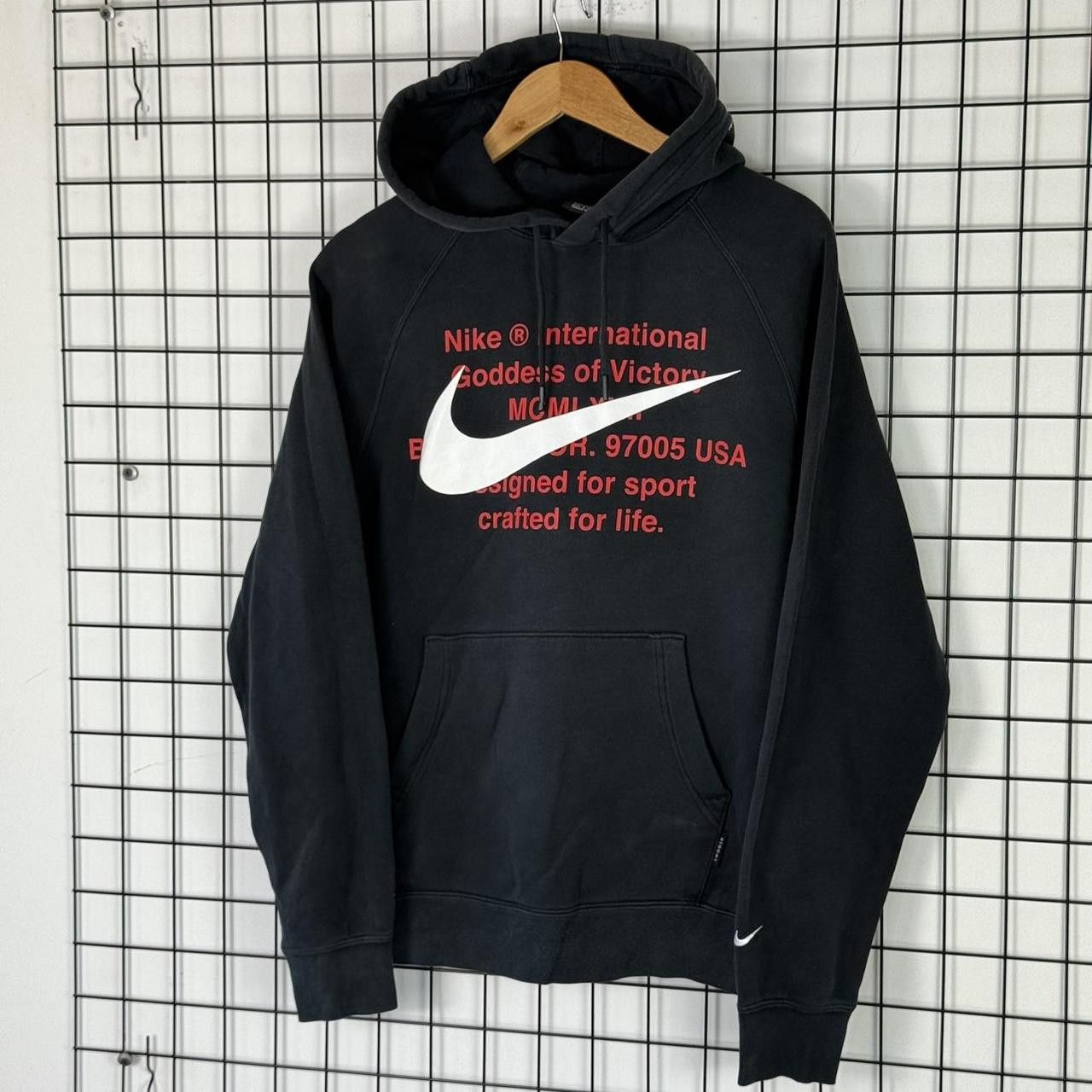 Nike Nike Hoodie Black Off White Style Sweatshirt Size US S / EU 44-46 / 1 - 2 Thumbnail