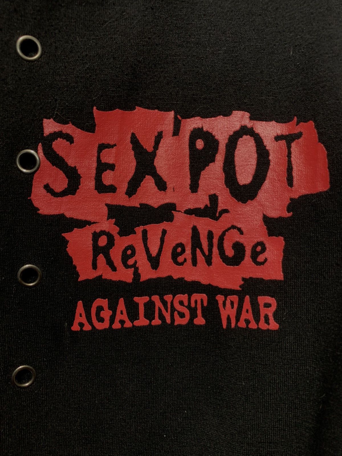 If Six Was Nine Sex Pot Revange PUNK ANARCHY AGAINTS WAR gothic fur hoodie Size US S / EU 44-46 / 1 - 5 Thumbnail