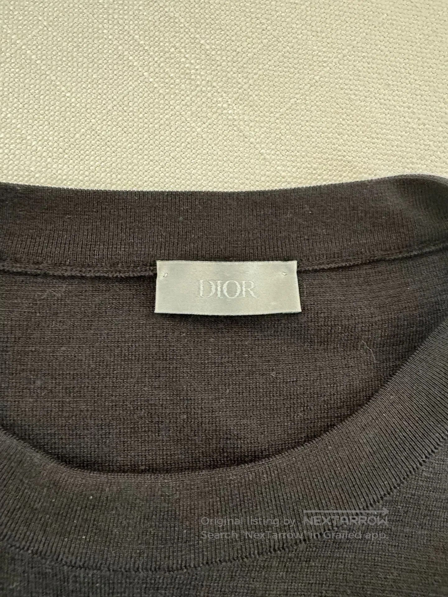 Dior Dior Black Cashmere Knit Sweater. Size US L / EU 52-54 / 3 - 2 Thumbnail