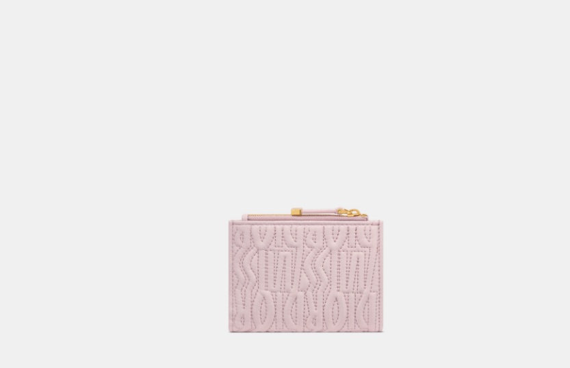 Dior o1w1db10725 Size : OS / S3602U Dahlia Wallet in Pale Pink Size ONE SIZE - 4 Thumbnail