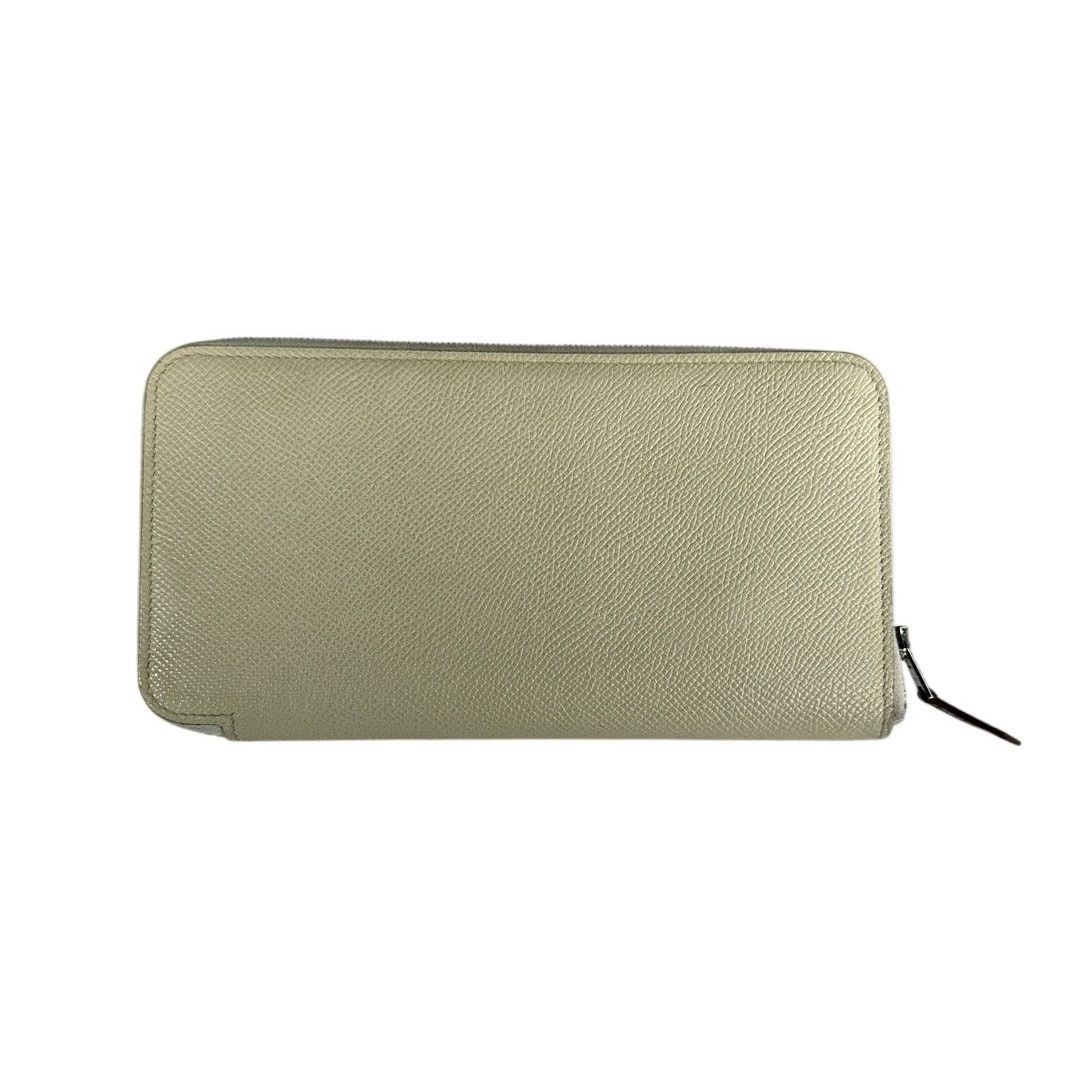 Hermes HERMES Silk'In Classique Long Wallet Off White Zip Around Size ONE SIZE - 2 Thumbnail
