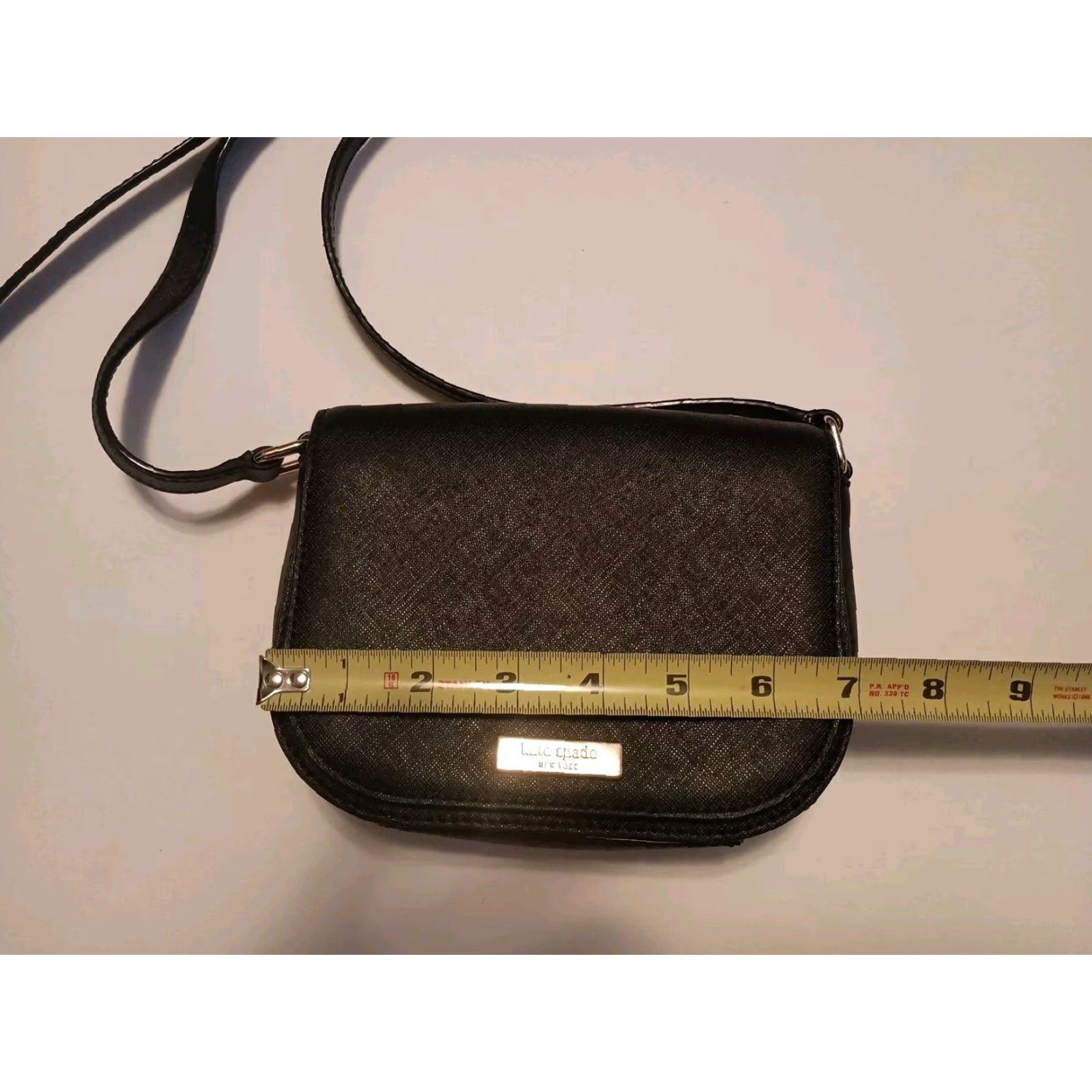 Vintage VINTAGE Kate Spade Laurel Way Leather Crossbody Shoulder Bag Black Small Size ONE SIZE - 7 Thumbnail