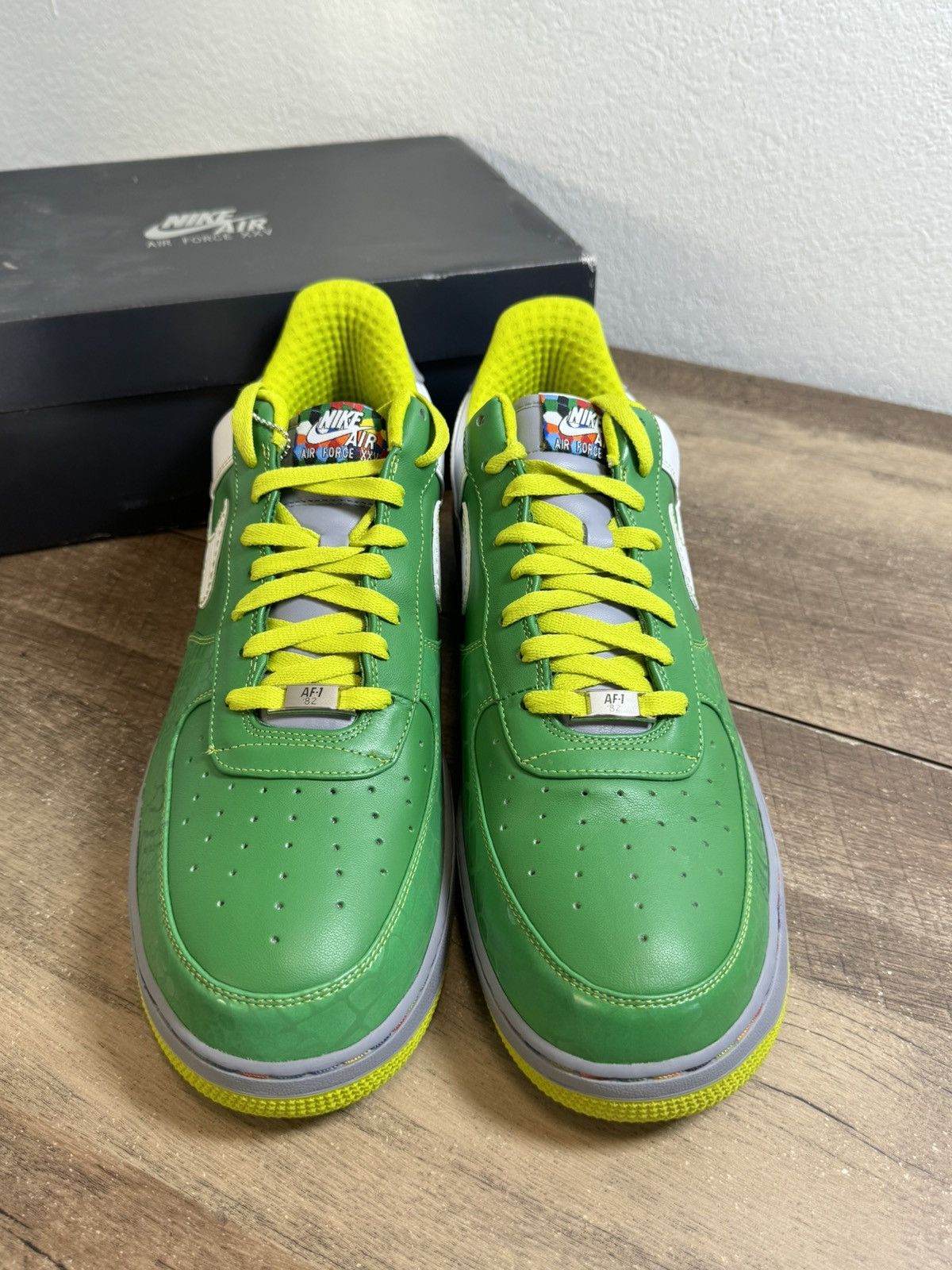 Nike Size 15 - NIKE Air Force 1 Premium 07 'Gaucho'S Gym' box DS Size US 15 / EU 48 - 3 Thumbnail