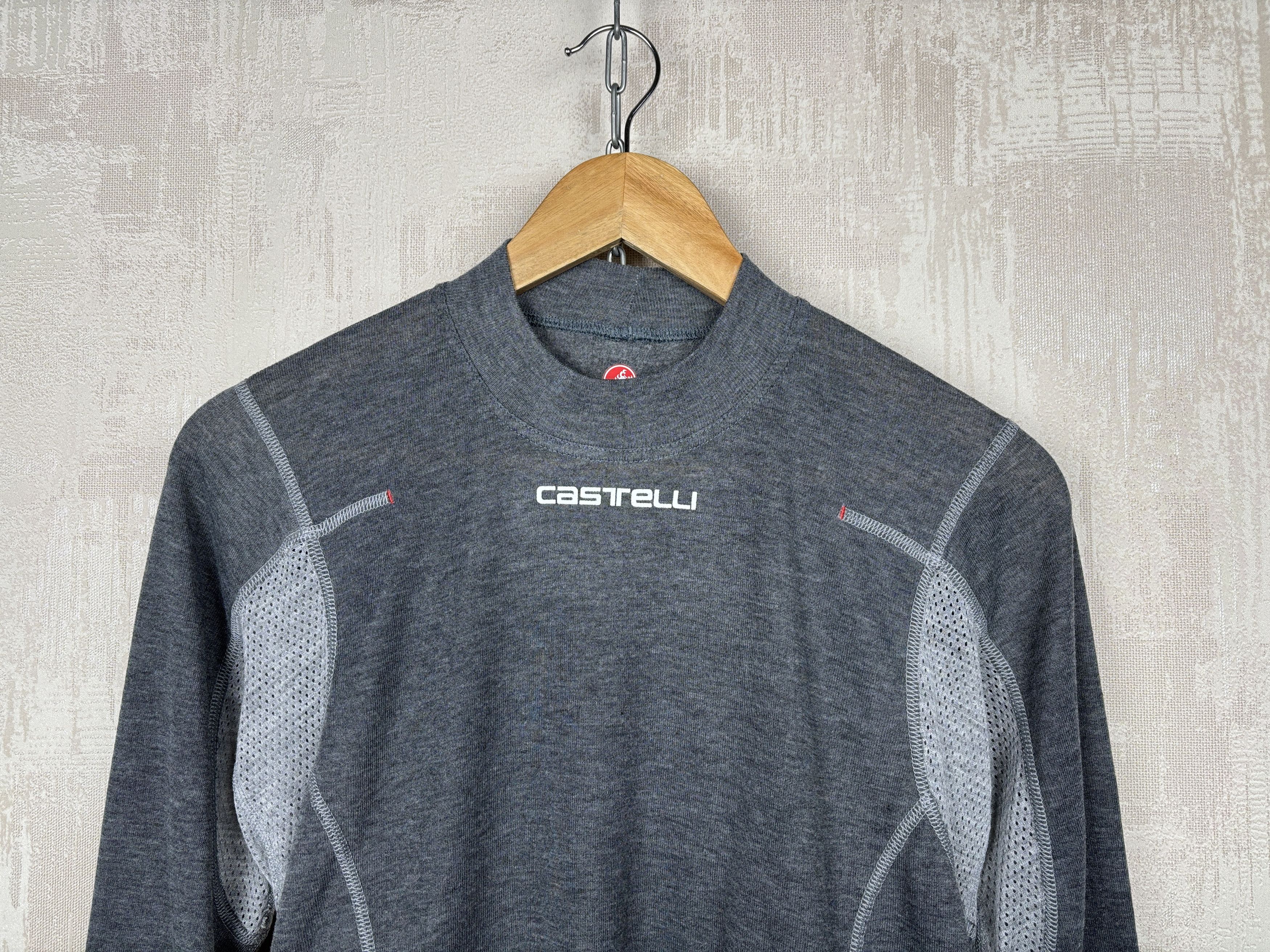 Bicycle Castelli Flanders Warm Thermal Winter Base Layer Rosso Corsa Size US L / EU 52-54 / 3 - 2 Thumbnail