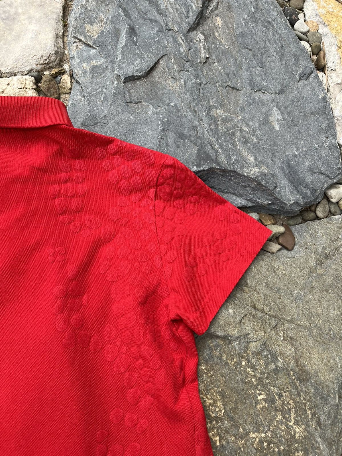 Lacoste × Vintage Vintage Lacoste x Michael Young patterned polo t-shirt tee Size US M / EU 48-50 / 2 - 21 Thumbnail