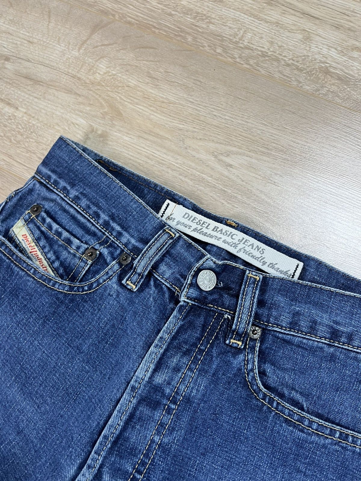 Diesel × Vintage Vintage Diesel Italy Jeans Pants Regular Fit 26 Size US 26 / EU 42 - 4 Thumbnail