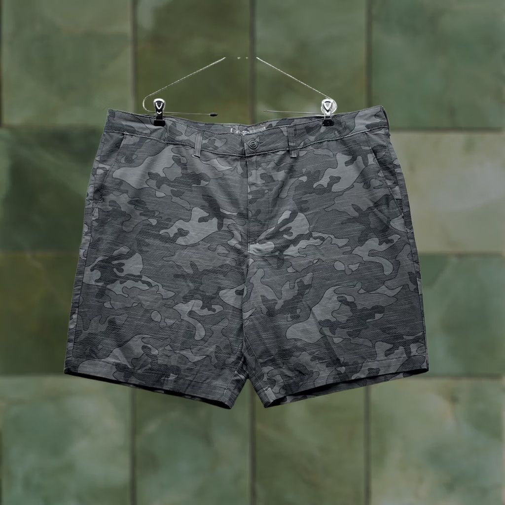 George George Hybrid Swim Shorts Mens XL Gray Camo 9" Golf Summer Beach Pool Dad Size US 36 / EU 52 - 1 Thumbnail