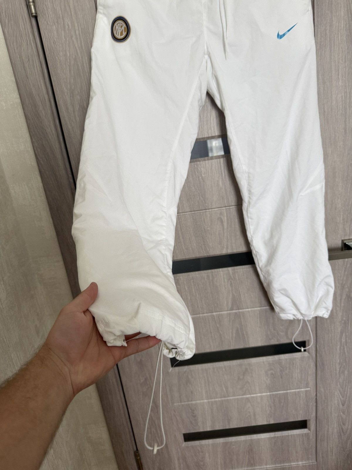 Nike Vintage Y2K Nike FC Inter Soccer Nylon Parachute Baggy Pants Size US 32 / EU 48 - 3 Thumbnail