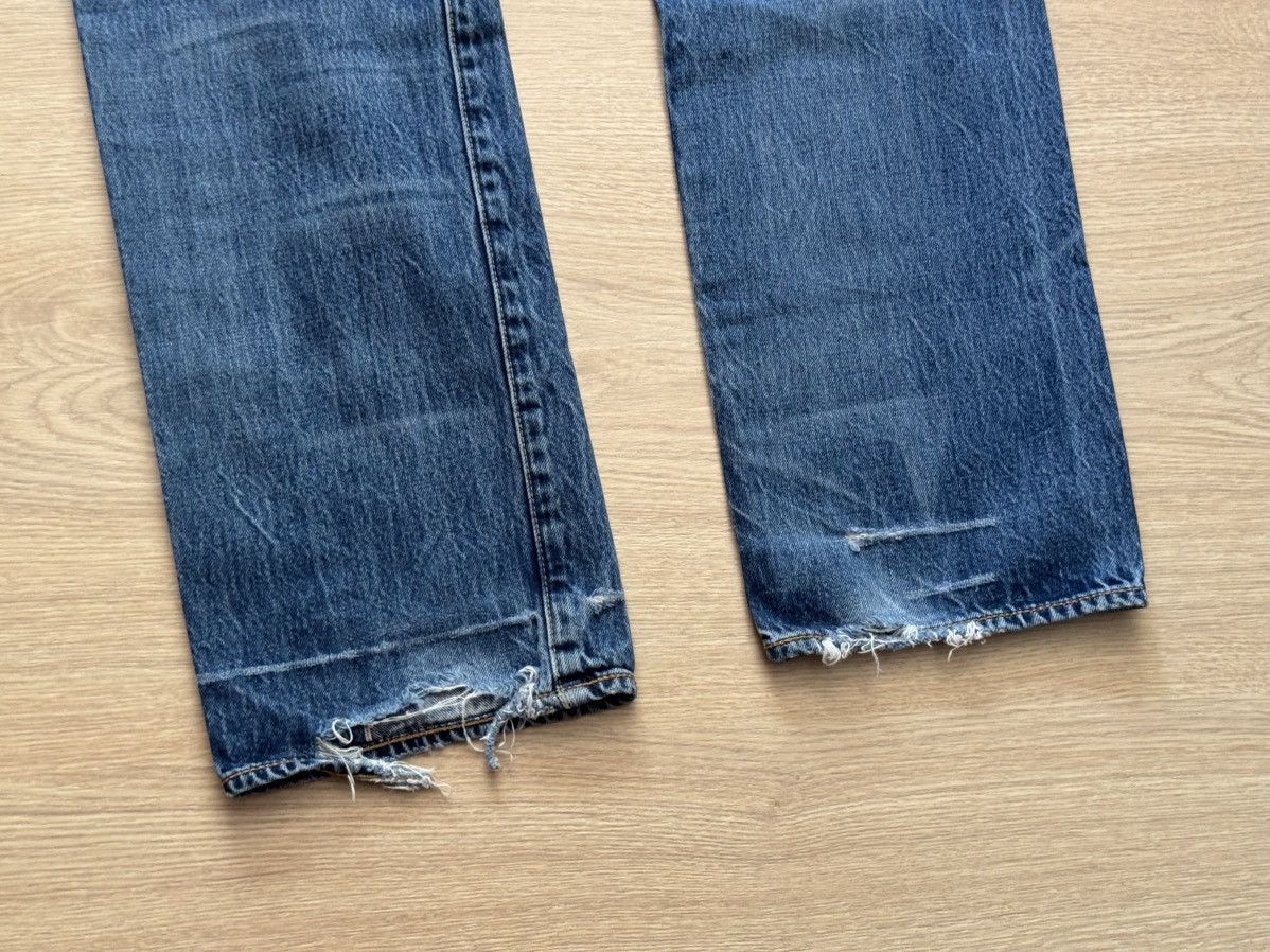 Levi's Vintage Clothing Levi’s 501 Mede In USA Selvedge Denim Blue Denim Jeans Size US 32 / EU 48 - 9 Thumbnail