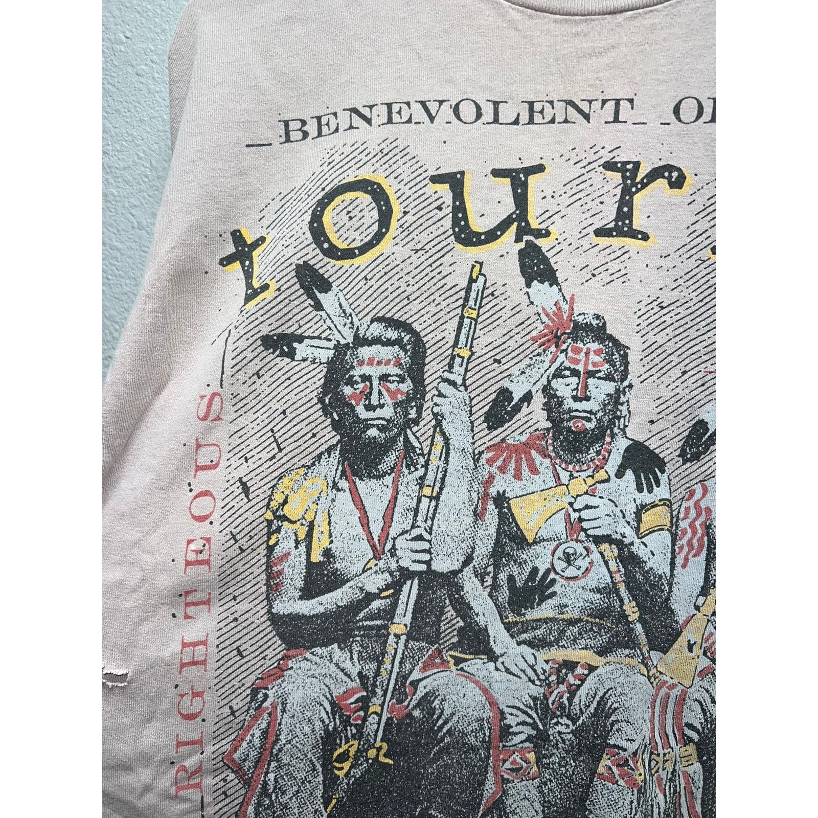 Vintage Vintage Tourist Regulators Shirt Benevolent Indignation XL Size US XL / EU 56 / 4 - 4 Thumbnail