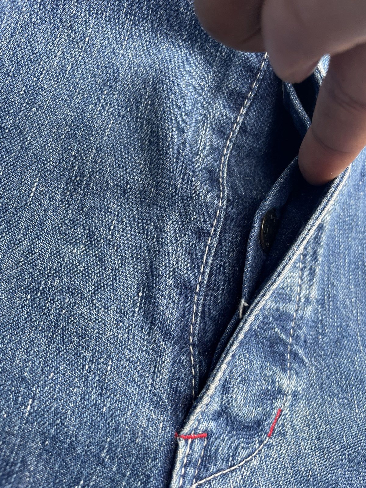 Japanese Brand Vintage Mens Batsu Denim Size US 34 / EU 50 - 14 Thumbnail