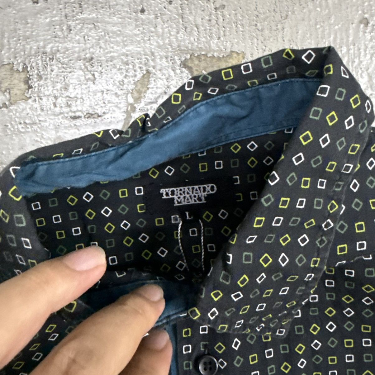 Tornado Mart Tornado Mart Geometric Button up shirt Size US L / EU 52-54 / 3 - 6 Thumbnail
