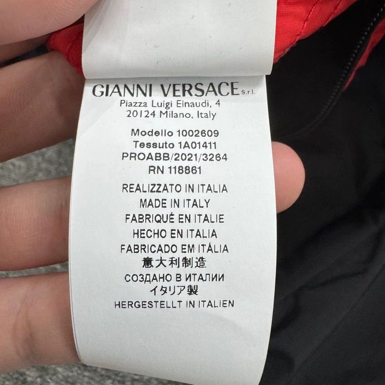 Versace Versace Paper Jacket with a Paper Logo Size US S / EU 44-46 / 1 - 5 Thumbnail