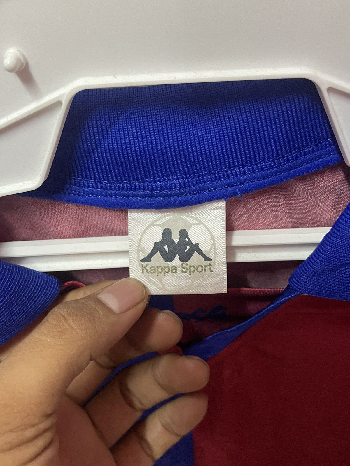 Kappa Vintage 90s Kappa Jersey x Barcelona FC Very Rare🔥🔥 Size US L / EU 52-54 / 3 - 3 Thumbnail
