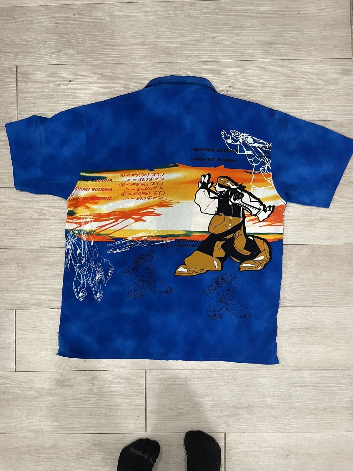 Vintage Laughing Buddha Button up Size US L / EU 52-54 / 3 - 2 Thumbnail