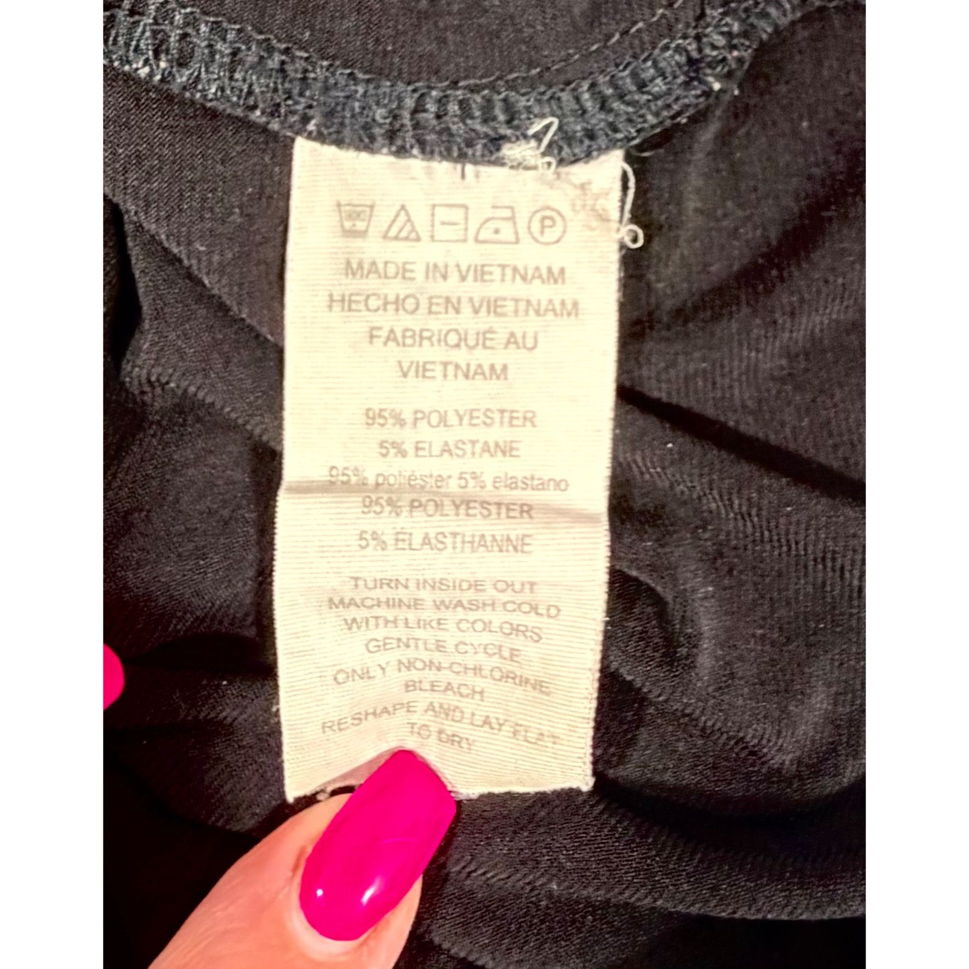 Other Michael Michael Kors Womens Blouse Tunic Black Zip Front 3X Size 3XL / US 20-22 - 8 Thumbnail