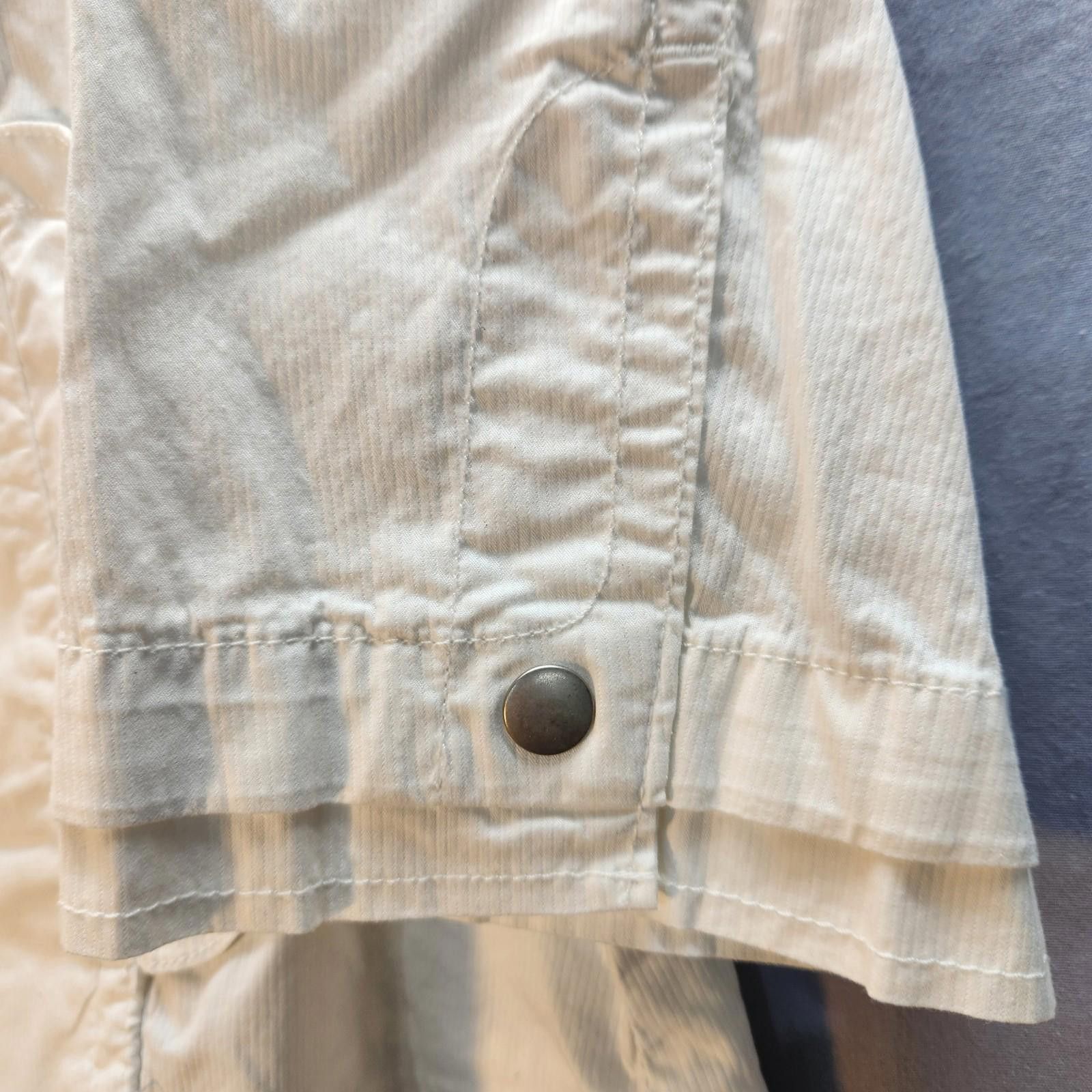 Eddie Bauer Eddie Bauer White Cotton Blend Jacket Womens Size XL Size XL / US 12-14 / IT 48-50 - 4 Thumbnail