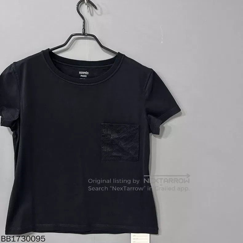 Hermes Hermes Logo Pocket Slim Fit Short-Sleeve Size XS / US 0-2 / IT 36-38 - 1 Thumbnail