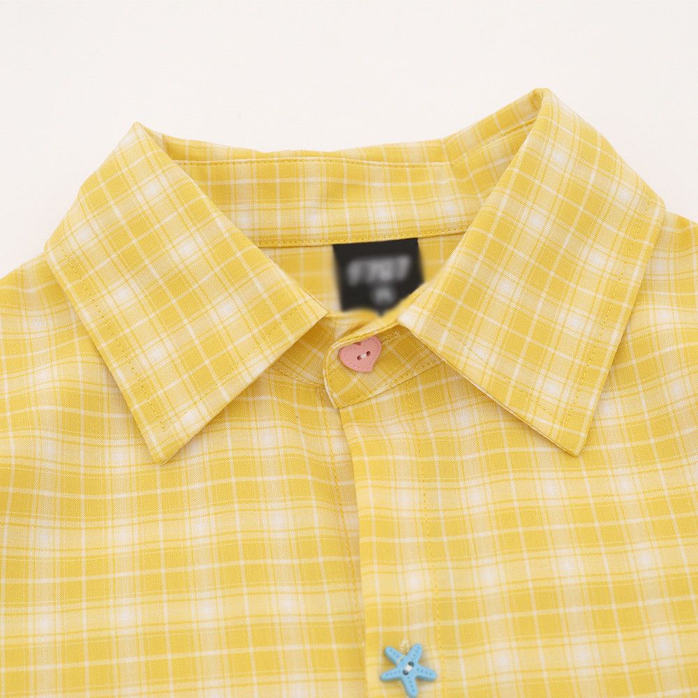 Vintage American retro street plaid loose long-sleeved shirt Size US M / EU 48-50 / 2 - 3 Thumbnail