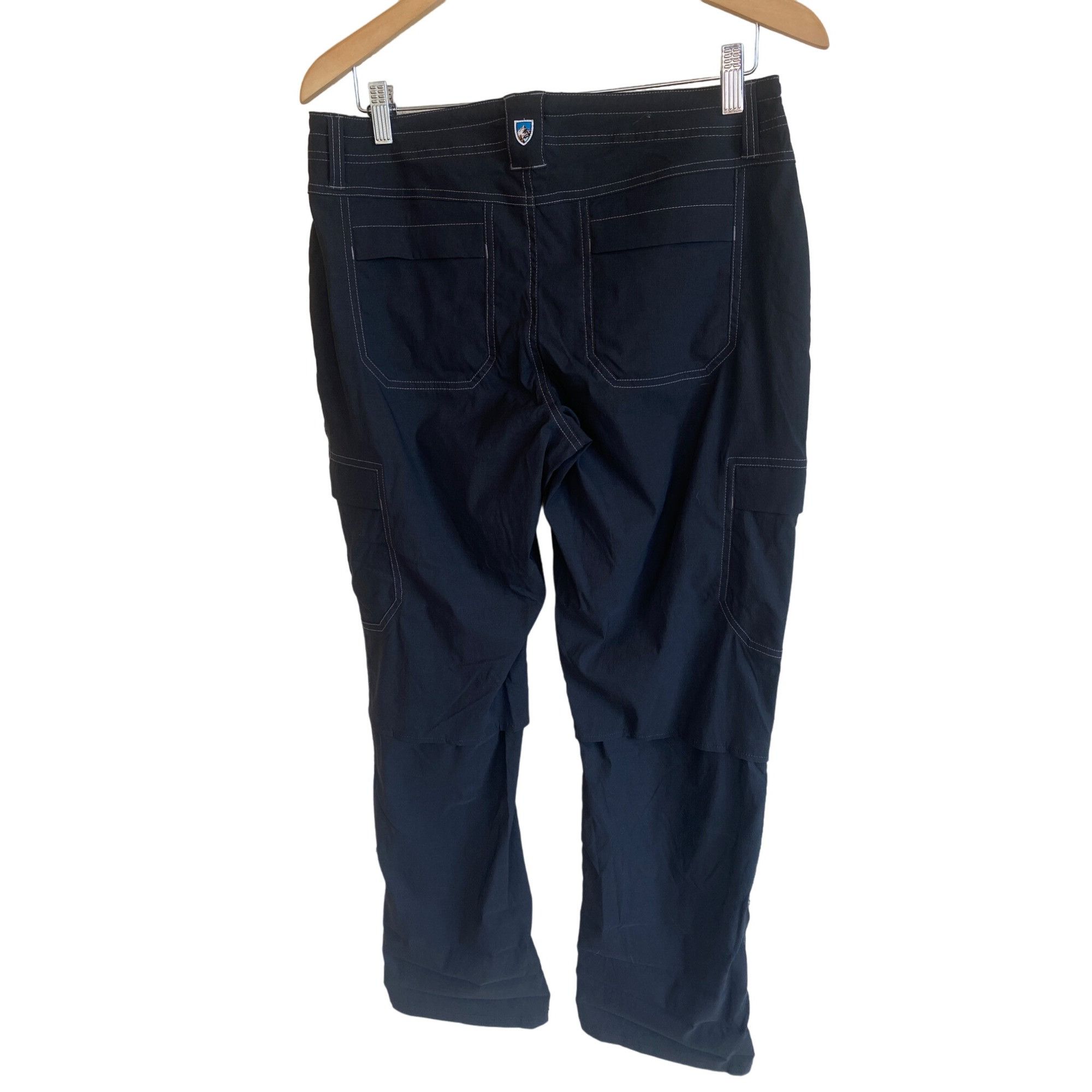 Kuhl NWT Kuhl Kliffside Air Cargo Pants Women's 10 Black Cargo Ve Size 32" / US 10 / IT 46 - 11 Thumbnail