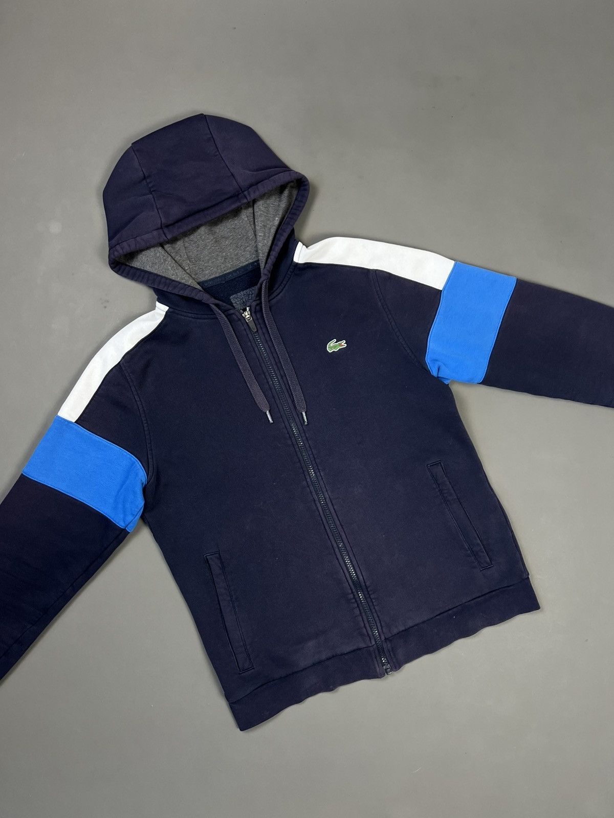Lacoste Lacoste Zip Hoodie (M-L) Size US M / EU 48-50 / 2 - 1 Thumbnail