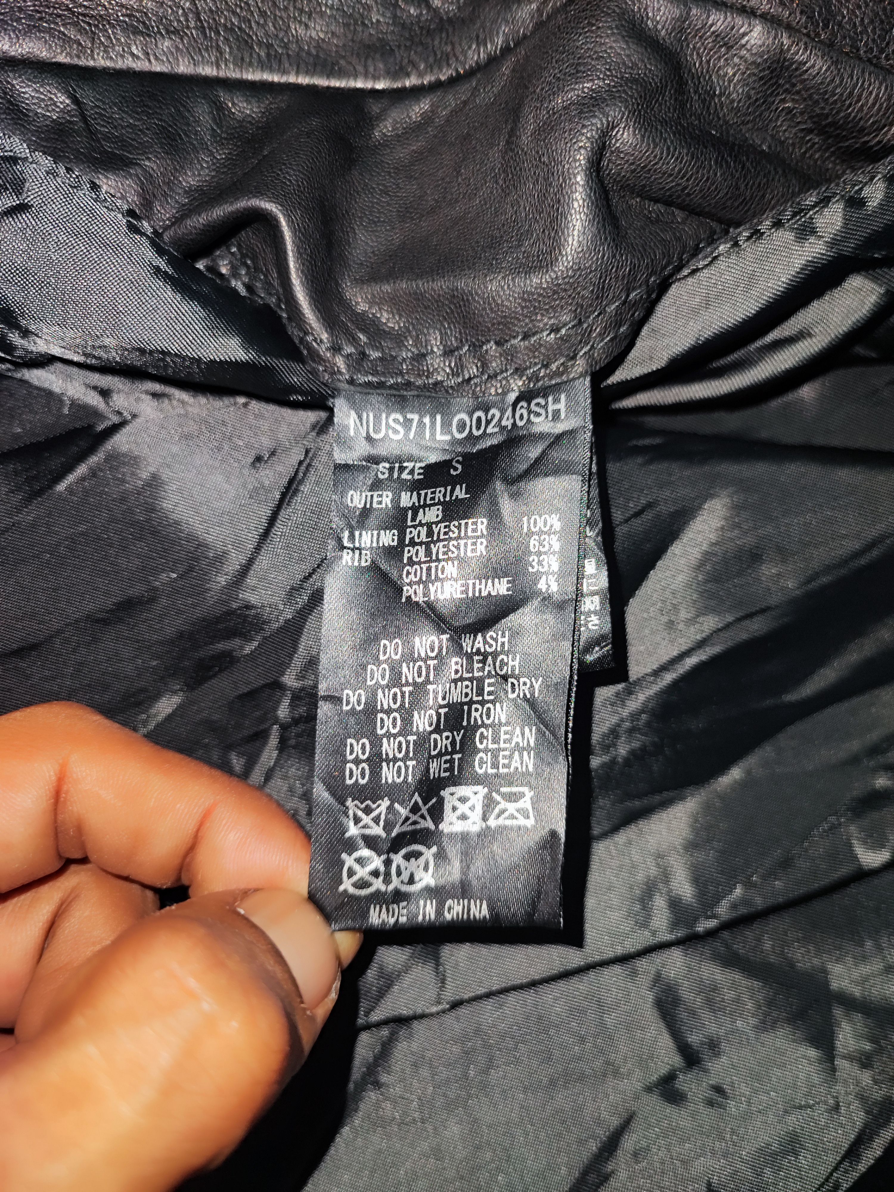 junhashimoto MOTO LEATHER BIKER JACKET JUNHASHIMOTO NANO UNIVERSE Size US M / EU 48-50 / 2 - 10 Thumbnail