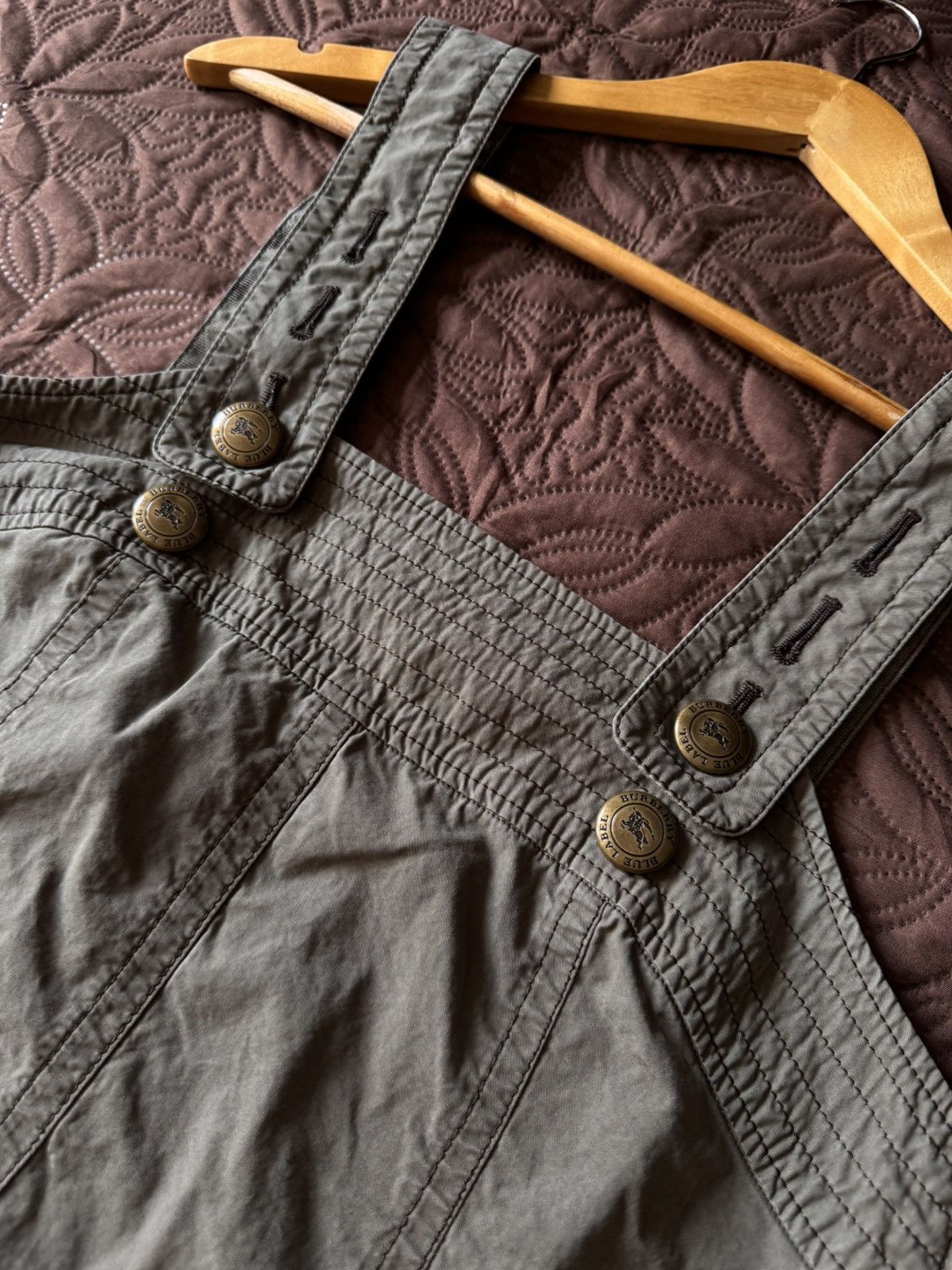 Burberry Burberry Blue Label cargo jumper skirt or overall dress Size XS / US 0-2 / IT 36-38 - 11 Thumbnail
