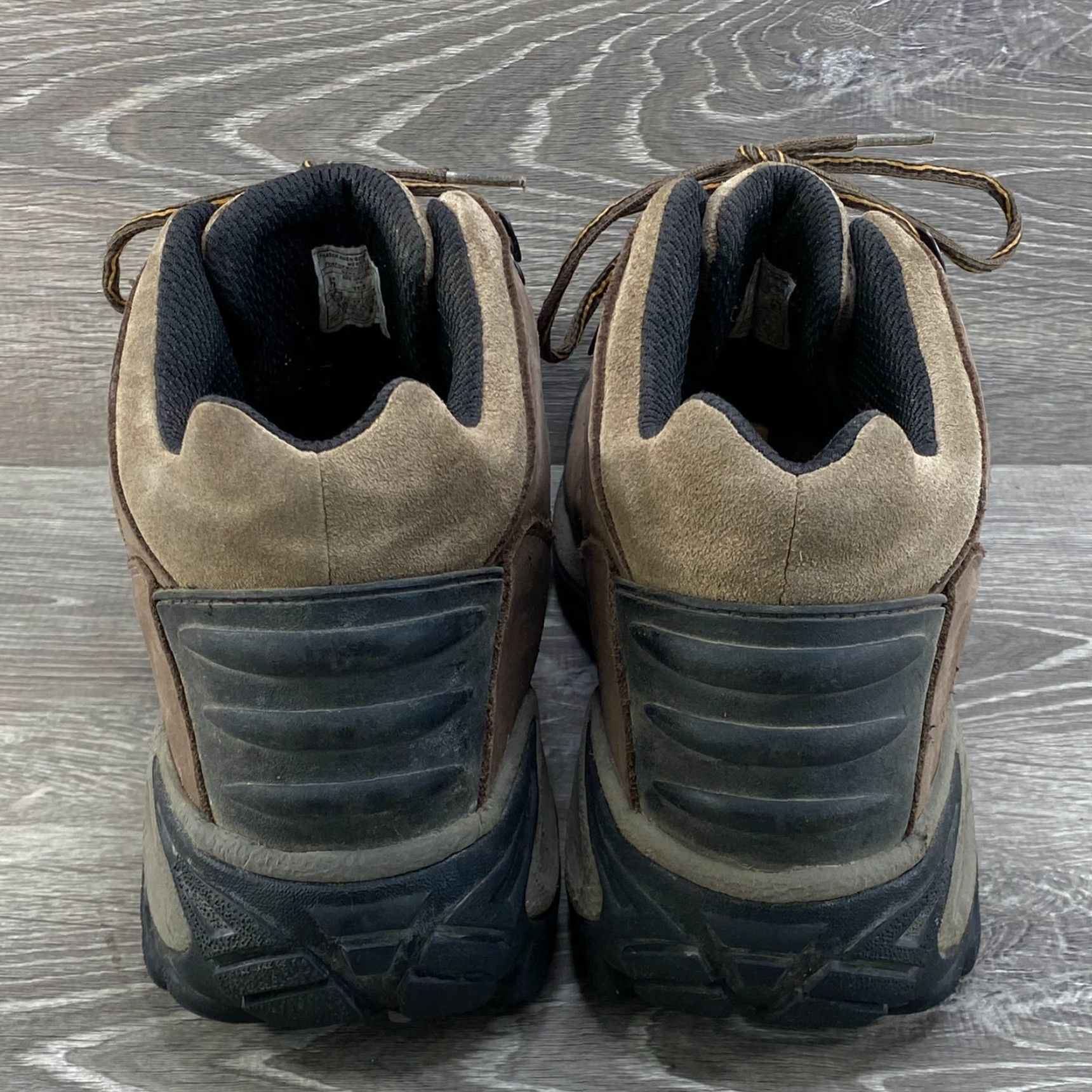 Merrell Merrell Mens Phaser Rush Brown Leather Hiking Boots Gore-Tex Vibram Sole Size US 12 / EU 45 - 6 Thumbnail