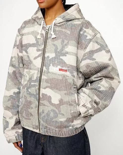 Streetwear × Stussy × Vintage Stussy Needlepunch Work Jacket