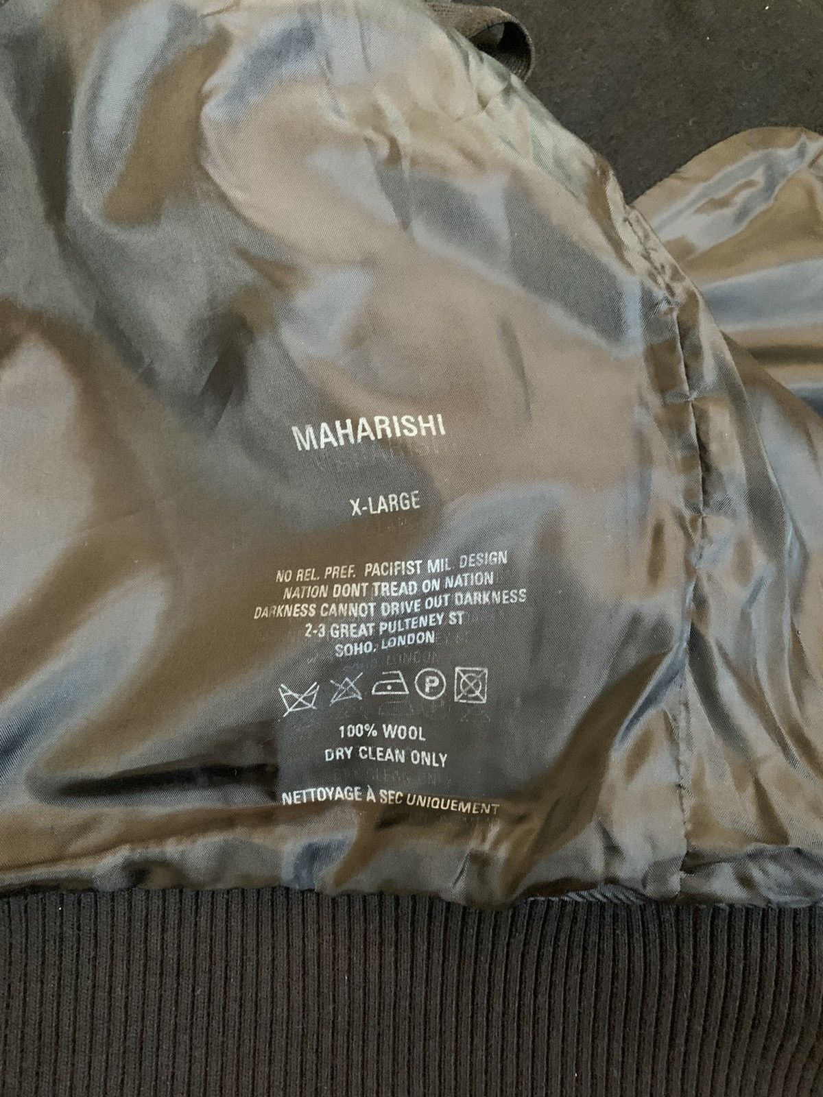 Maharishi Maharishi Varsity Jacket Limited Edition XL Size US XL / EU 56 / 4 - 10 Thumbnail