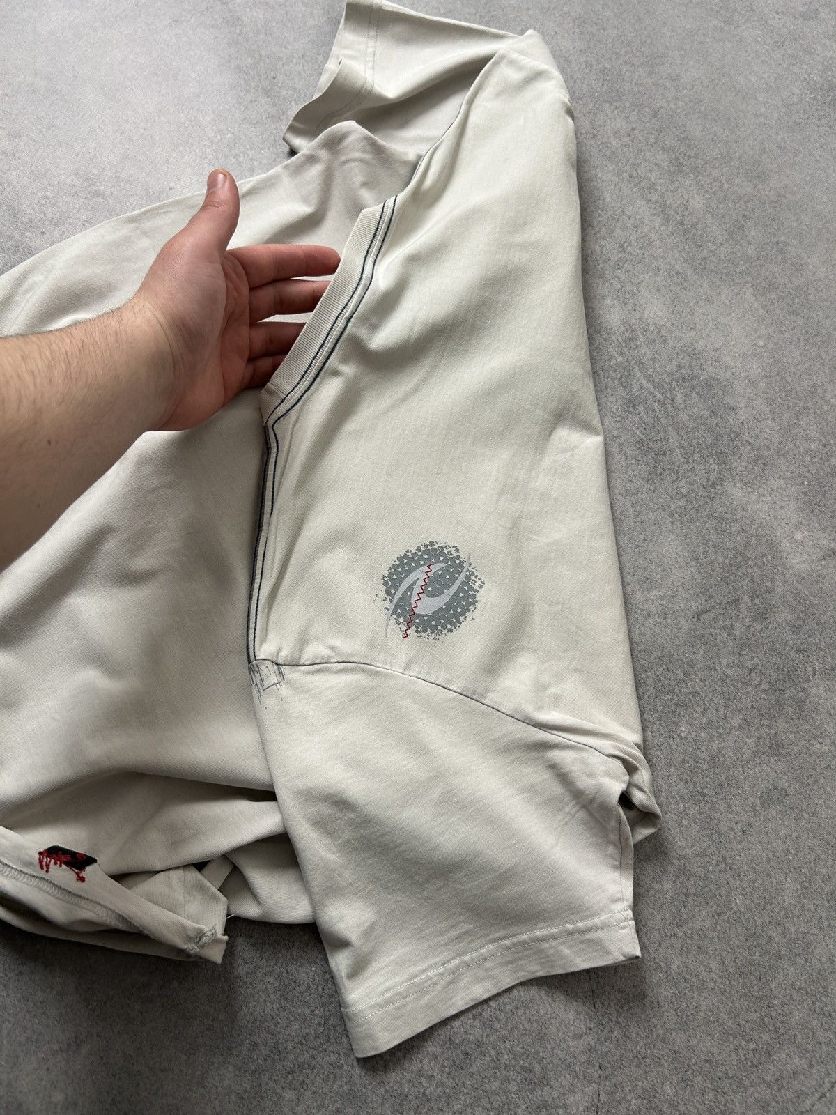 Rip Curl Vintage Rip Curl y2k big logo shirts mens grey Size US M / EU 48-50 / 2 - 3 Thumbnail