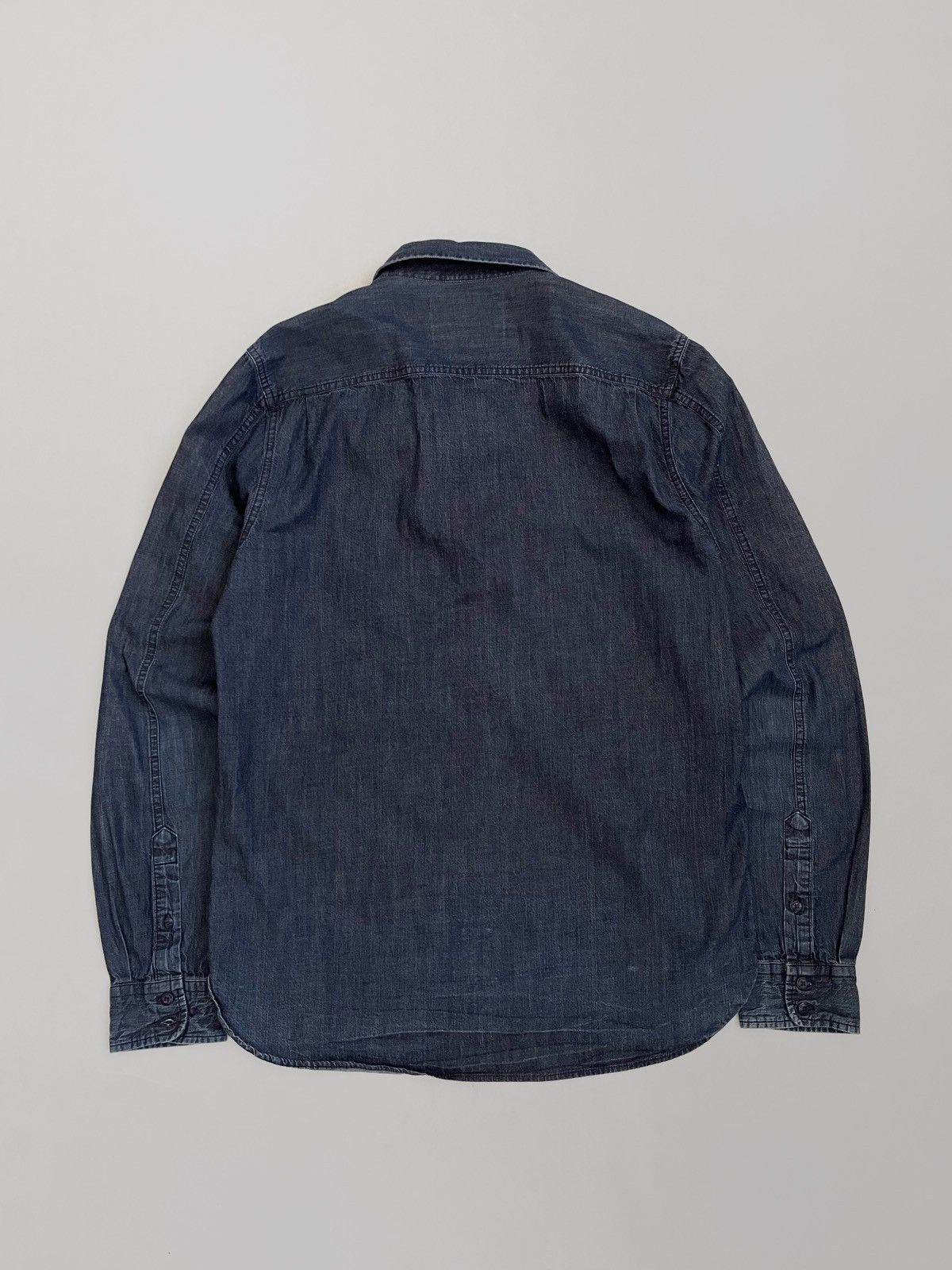 Japanese Brand Denim.Lab Japanes seldwidge denim shirt Size US L / EU 52-54 / 3 - 2 Thumbnail