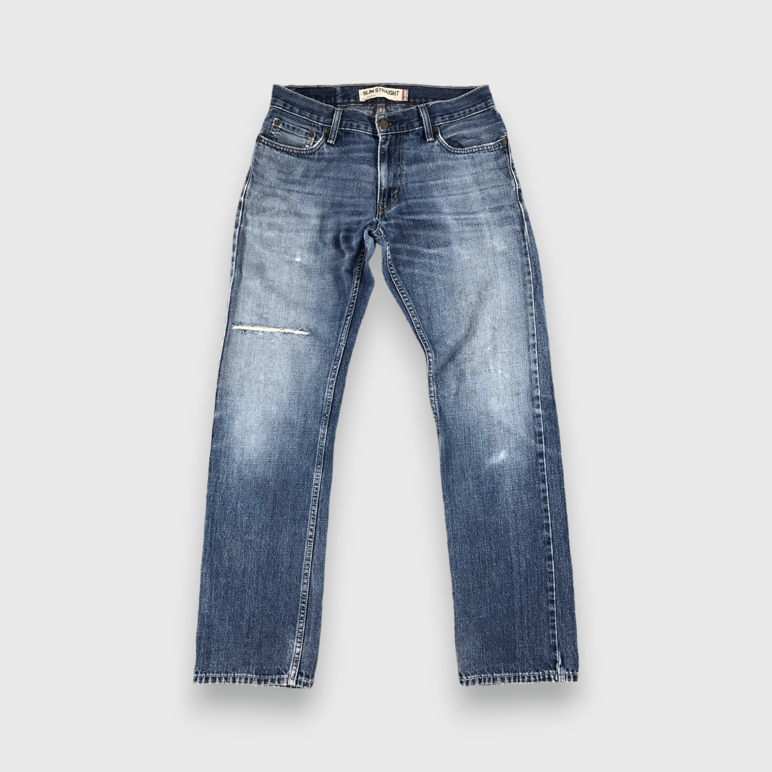 Levi's Vintage Blue Wash Levis 514 Jeans- J1356 Size US 31 - 1 Thumbnail