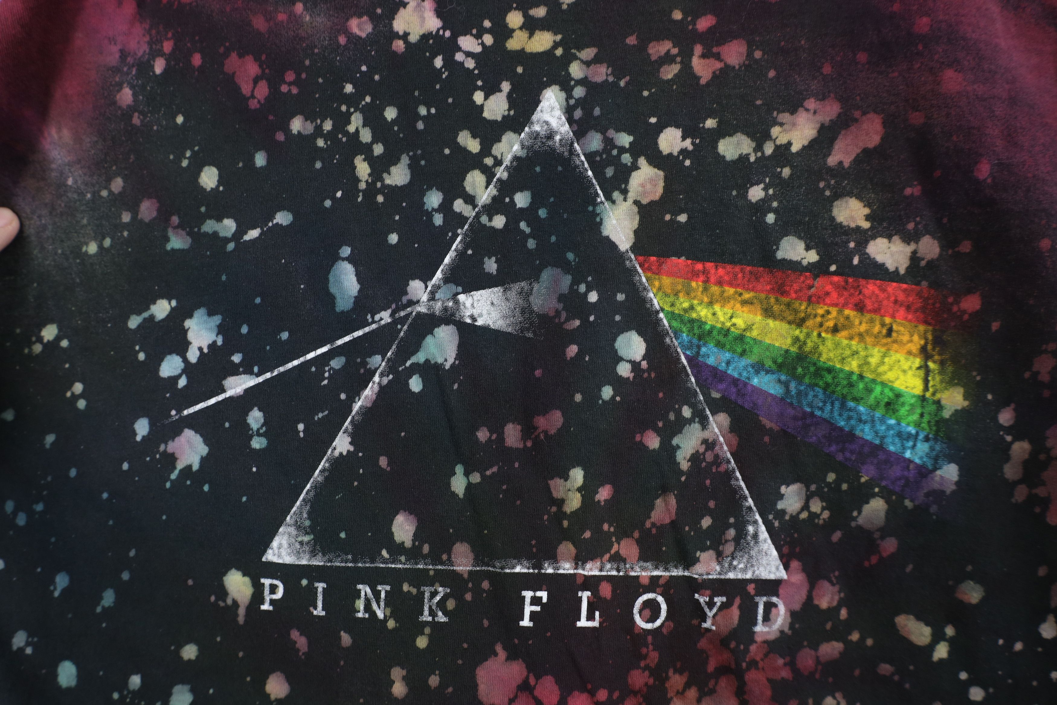 Vintage Retro Y2K of the Moon Pink Floyd Band Short Sleeve T-Shirt Size US XL / EU 56 / 4 - 4 Thumbnail