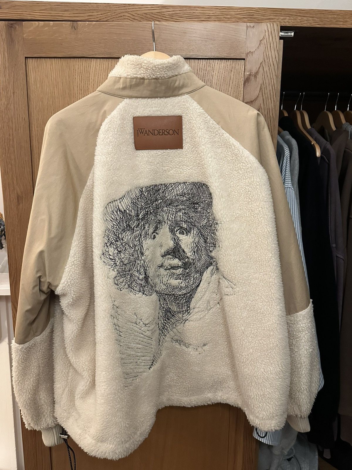 JW Anderson JW Anderson Rembrandt Fleece Track Jacket Size US M / EU 48-50 / 2 - 2 Thumbnail