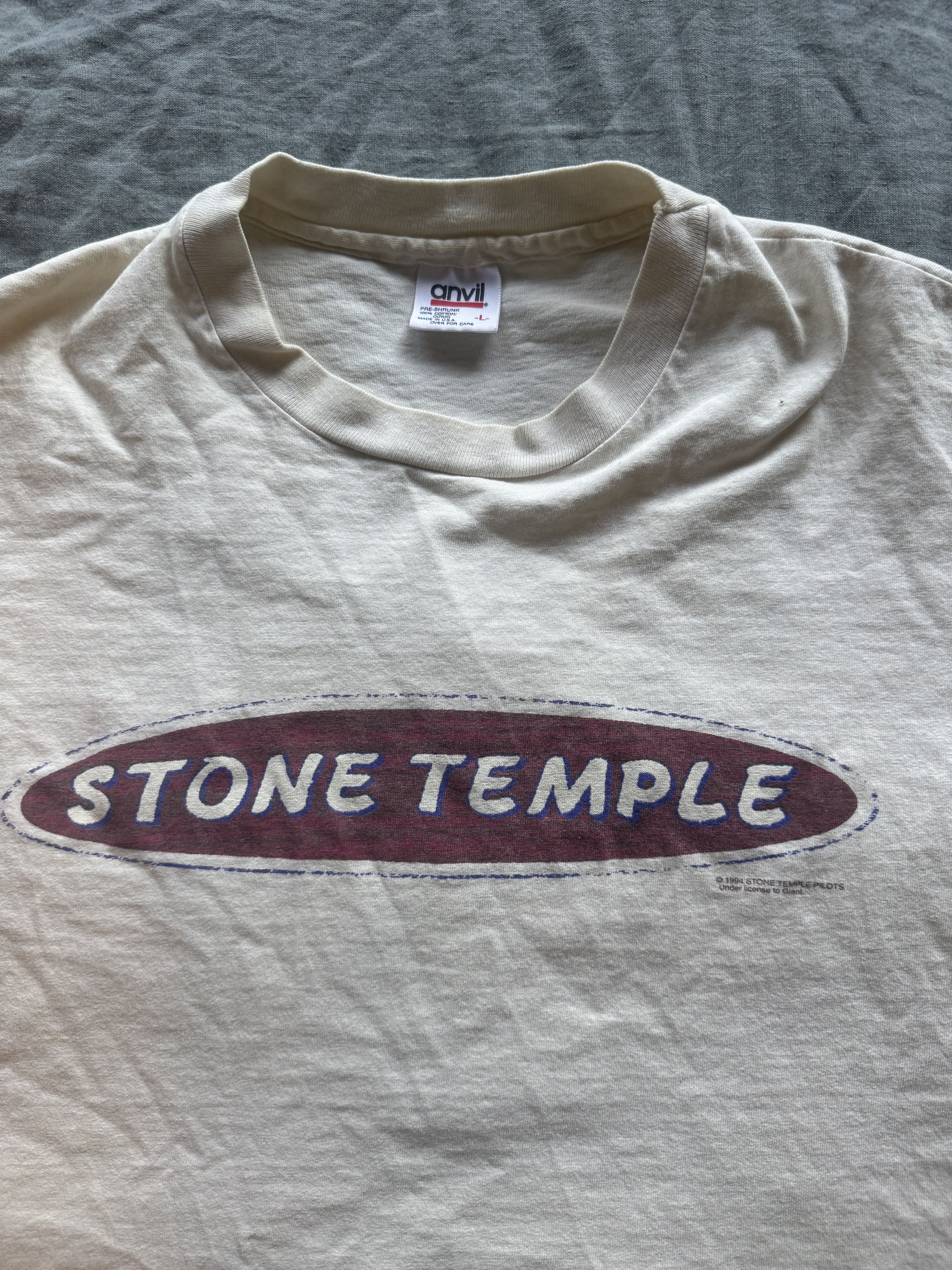 Anvil Vintage 1994 Stone Temple Pilots tee Size US L / EU 52-54 / 3 - 2 Thumbnail
