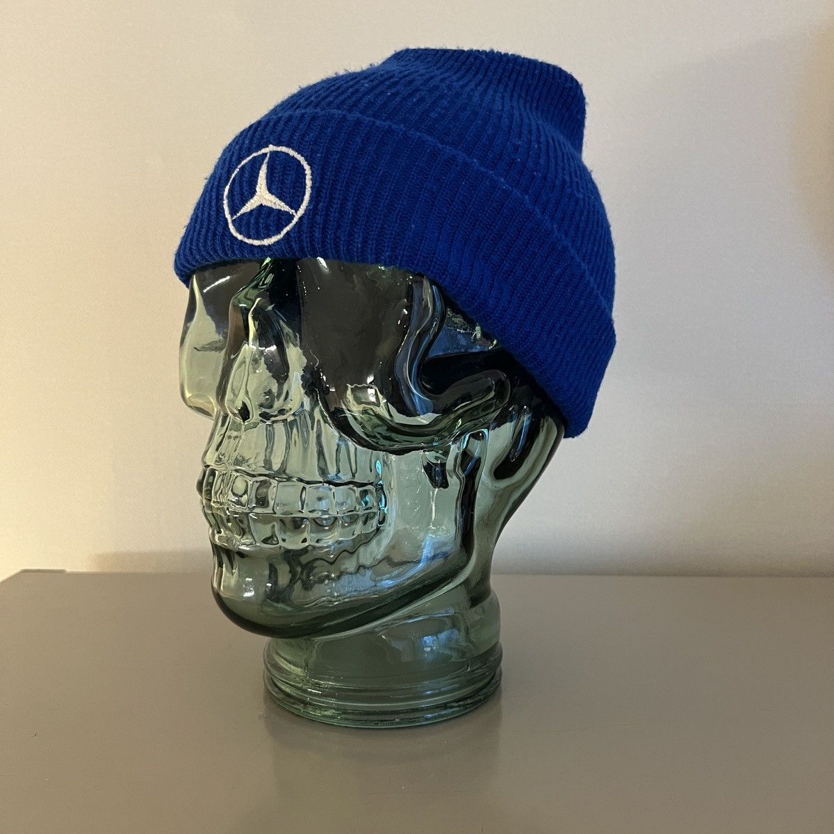 Other Vintage 90s Mercedes Benz Logo Beanie Size ONE SIZE - 6 Thumbnail