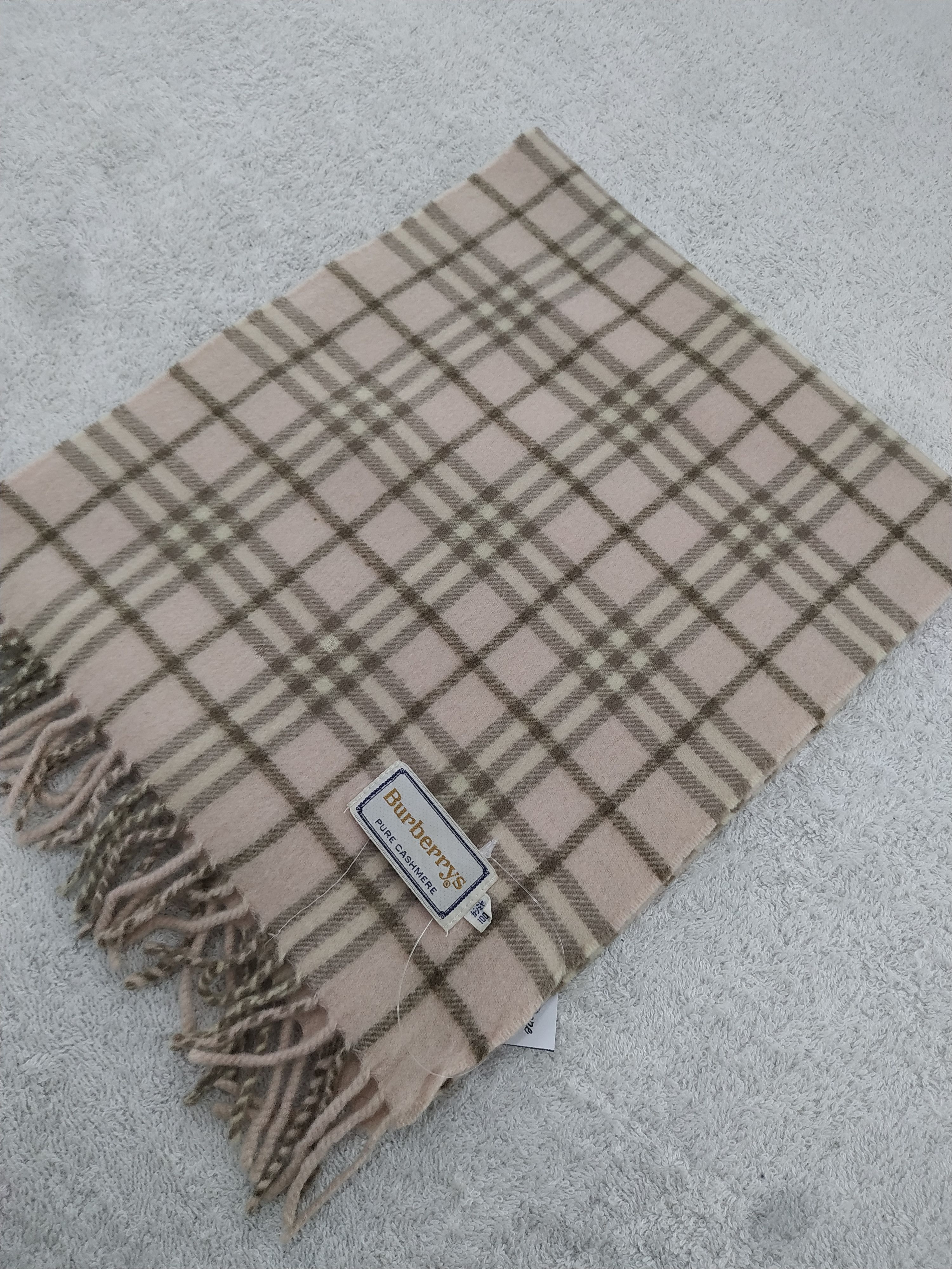 Burberry Vintage Burberry Scarf/Muffler/Neckwear MF589 Size ONE SIZE - 3 Thumbnail