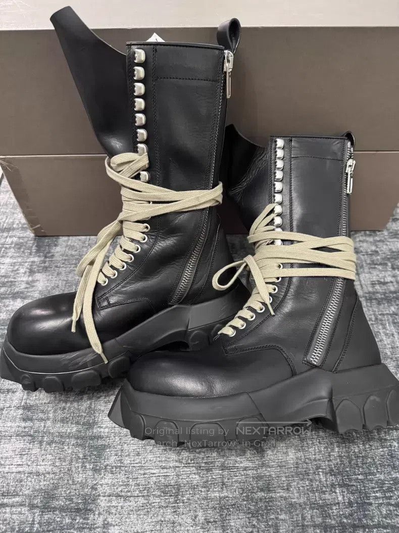 Rick Owens Rick Owens Octopus Strap Military Boots Size US 6 / EU 39 - 4 Thumbnail