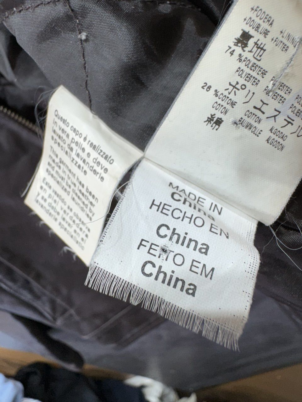 Moschino Moschino jeans leather men’s jacket Brown Biker Size US M / EU 48-50 / 2 - 23 Thumbnail