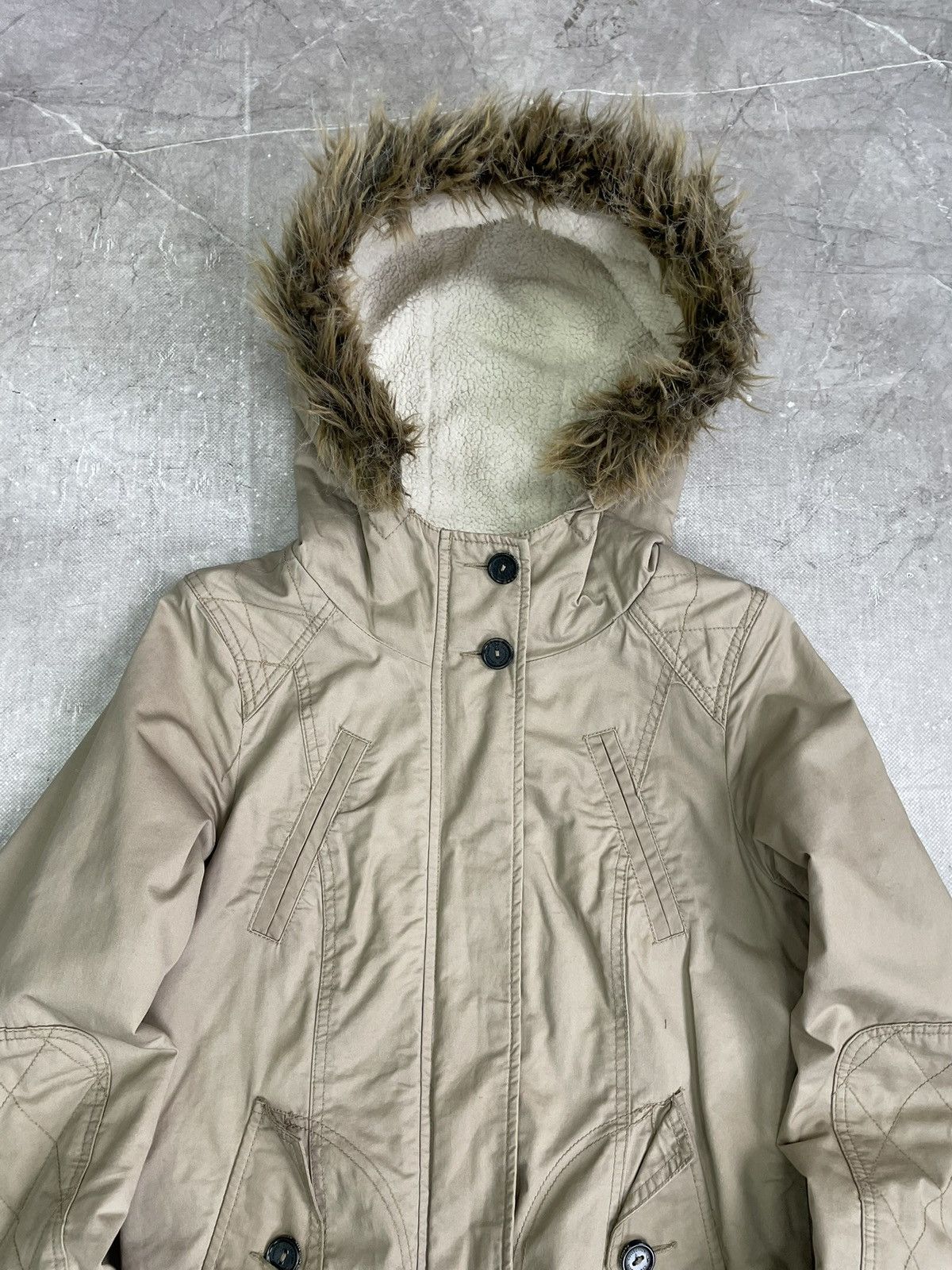 If Six Was Nine If six was nine hype gothic canvas hype jacket fur hood y2k Size US S / EU 44-46 / 1 - 4 Thumbnail