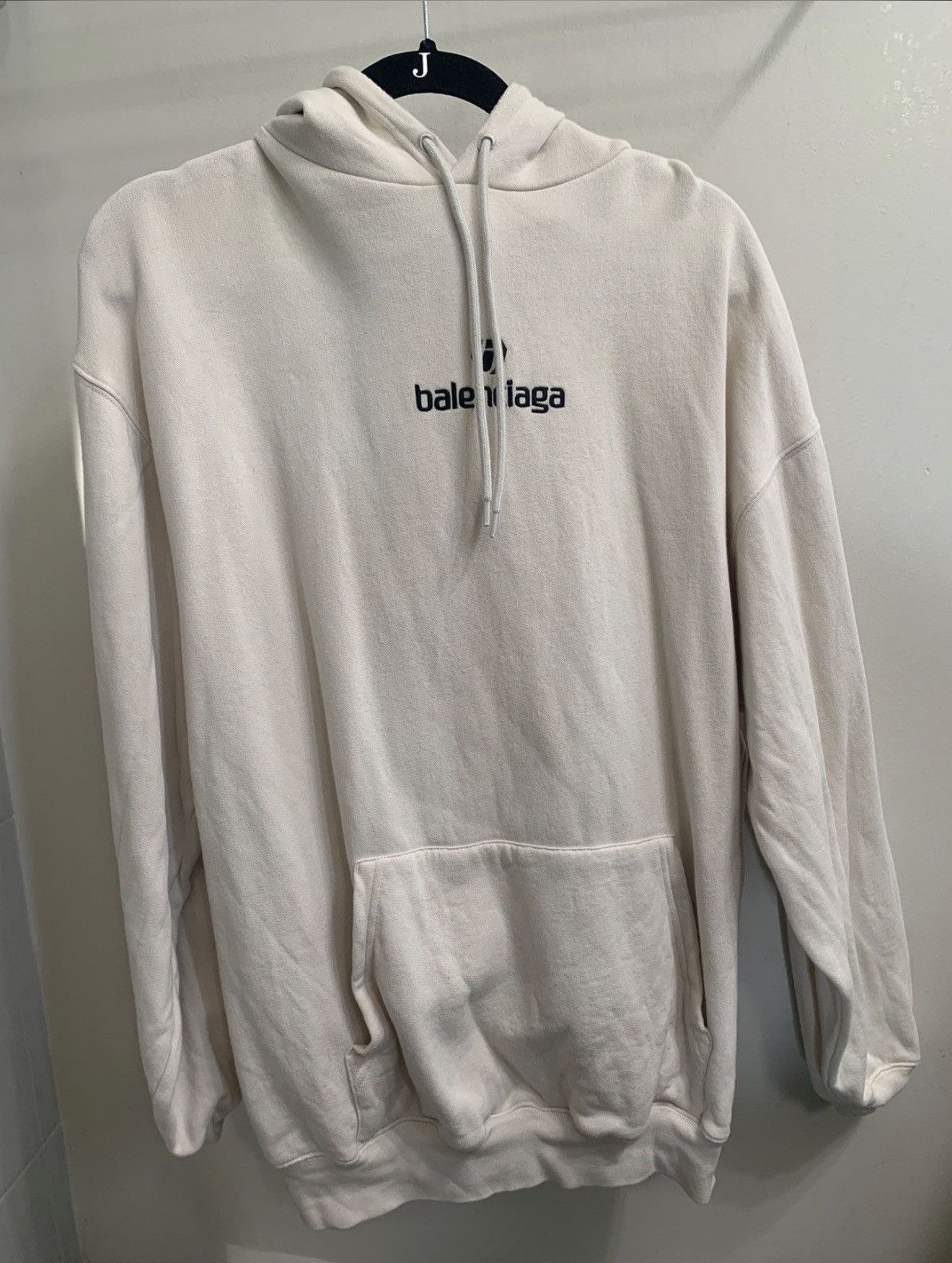 Balenciaga Balenciaga Logo Hoodie Size US S / EU 44-46 / 1 - 1 Thumbnail