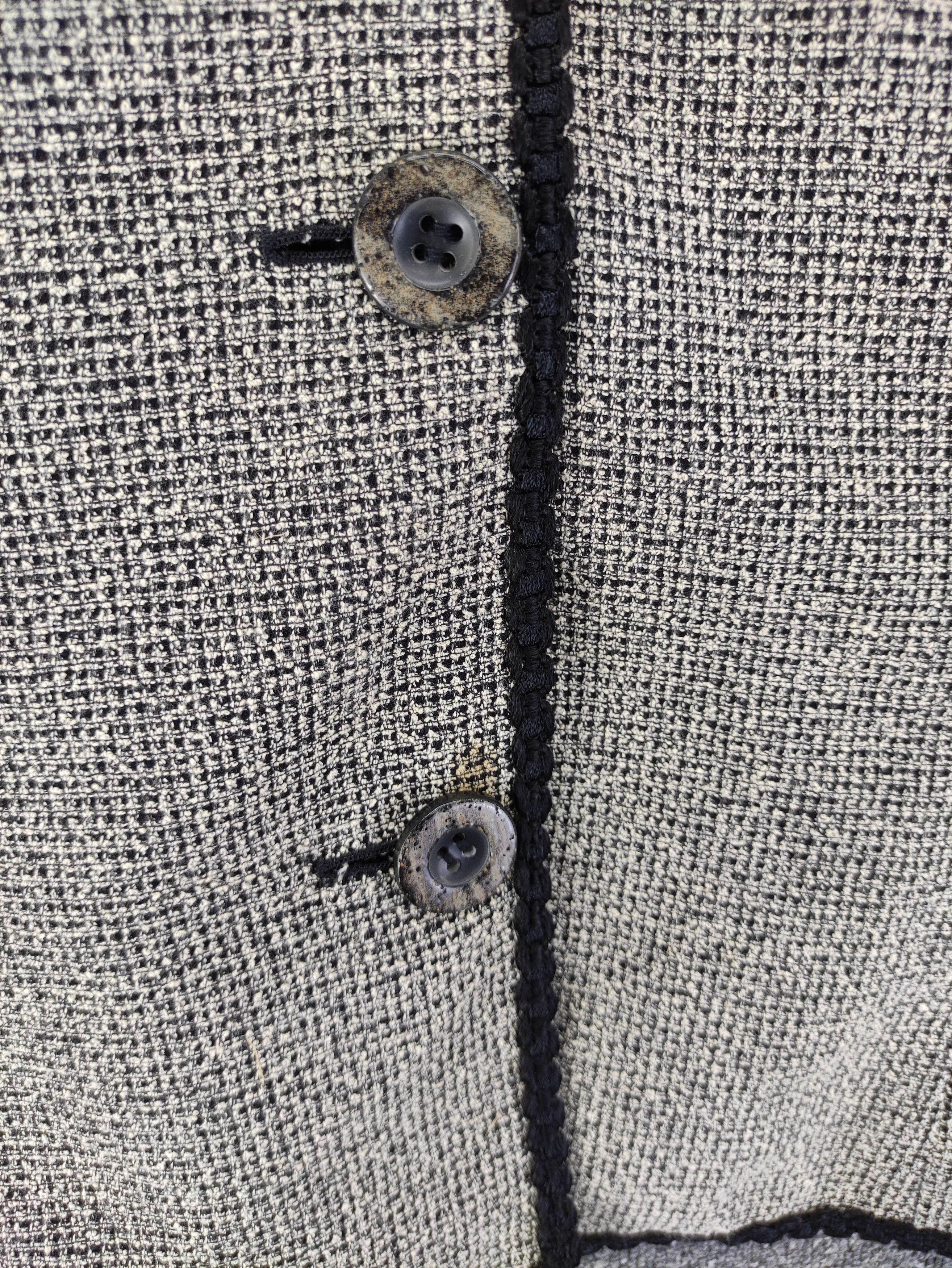 In The Attic Vintage Inattic Tweed Jacket Size M / US 6-8 / IT 42-44 - 2 Thumbnail