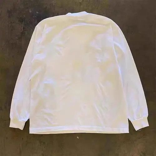 Japanese Brand Masuda x Miki Small letter design loose long sleeve t-shirt Size US M / EU 48-50 / 2 - 4 Thumbnail
